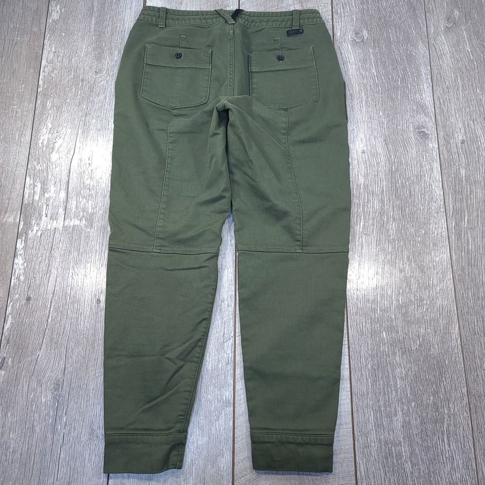 Mountain Hardwear Joggers Women 8 Green Utility Hiking Cargo Pants - Picture 2 of 8